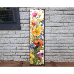 36in Wildflower Spring Garden Stake