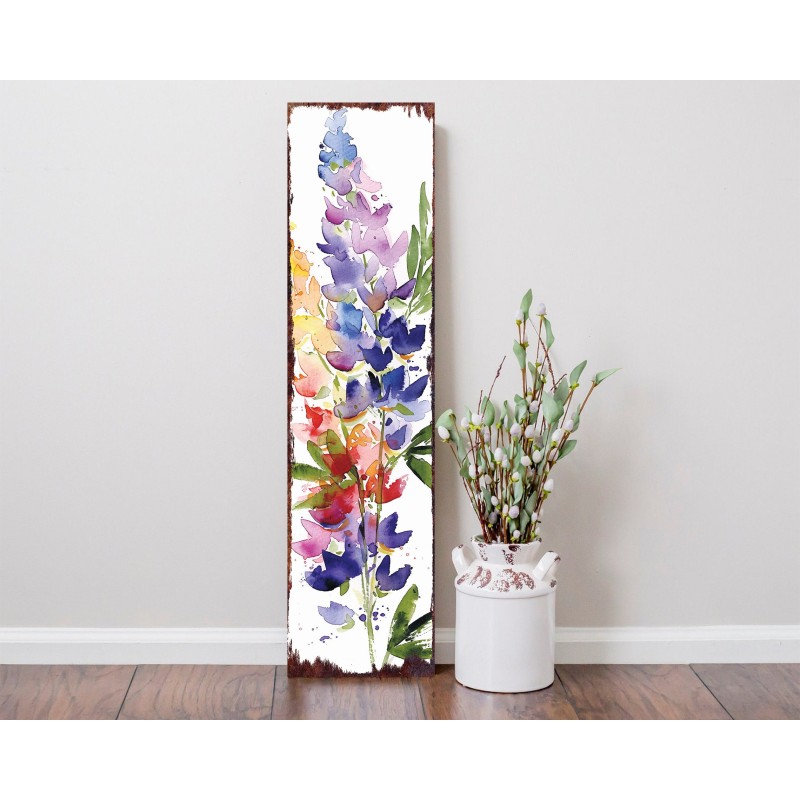 36in Lupine Floral Garden Stake