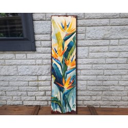 36inch Bird of Paradise Flowers Garden Stake