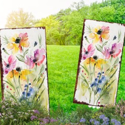 30inch Spring Wildflower Garden Stake